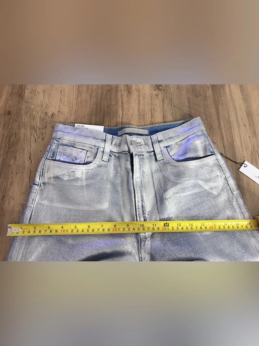 Joe's Jeans The Mia Metallic High Rise Wide Leg - NWOT